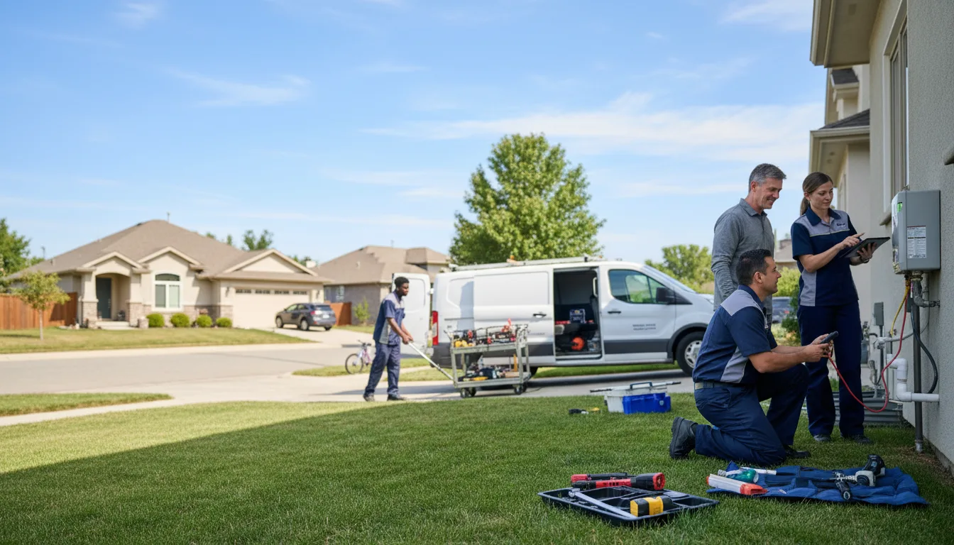 Tankless water heater service in Oroville, CA